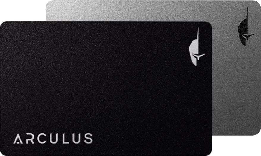 Arculus secure wallet cards